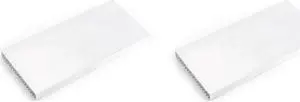 2pcs Aluminum Heat Sink 300 * 140 * 20MM for High Power LED Light, Reduce Overheating Risk, Light Weight, Fit for 8pcs 3W LEDs 20pcs 1W LEDs