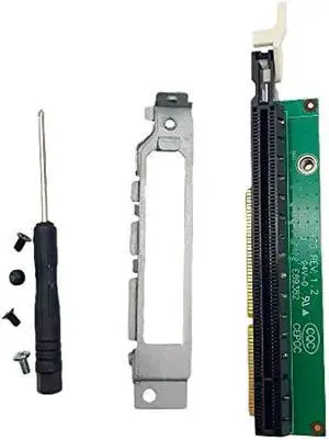 PQTADEMO PCIE16 Expansion Graphic Card with Cover Plate and Screws PCIE Transfer Card Replacement for ThinkCentre M920x M720q Tiny5 P330 1AJ940 01AJ940