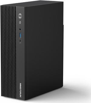 MINISFORUM 129i7 Mini Tower Gaming PC Intel Core i9-12900HK(14C/20T) Computer Without RAM/SSD/OS, 2X DDR4 Slots, 2X PCIe4.0 SSD, M.2 2230 Key E Slot, HDMI+DP+VGA Triple Video Outputs Computer