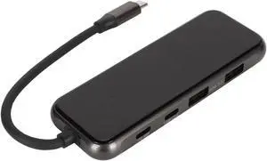 8 in 1 USB C Hub, USB C Multiport Adapter Docking Station with 4K, 3 USB 3.0 Data, PD Charging, SD/TF Card Reader, for Laptop Desktop PC Mobile Phones
