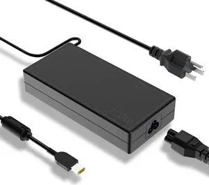 QYD 170W 20V 8.5A AC Adapter Laptop Charger Compatible with Lenovo Thinkpad P73 P52 P53 P1 P50 P51 P70 P71 P72 T440 T540p W540 W541 Legion Y7000 Y7000P Y9000K Y520-15 Y520 Slim Tip Power Supply Cord