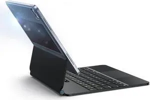 COOSTART Magic-Style Keyboard Case for iPad Air 11-inch (M2, 2024) & iPad Pro 11-inch (4th/3rd/2nd/1st Gen), Magnetic Case with Keyboard for iPad Air 5/4, Light Charging, Multi-Touch Trackpad, Black