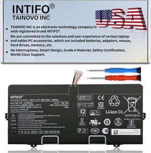 INTIFO 63Wh AA-PBMN4MR Laptop Battery Compatible with Samsung Galaxy Book Pro 360 13 13" NP930XDB-KD1US NP930XDB-KF3US NP935XDB Book2 NP930XED-KA1US NP930QED-KA2US Book3 14 14" NP940XFG-KC2US