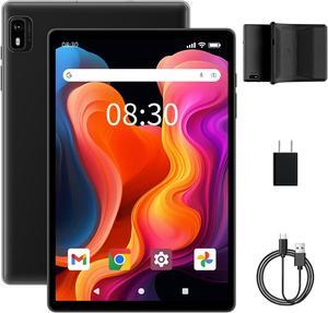 Android 13 Tablet with SIM Card Slot, 10 inch Tablets, 4G Cellular Tablets, Quad-Core 2.0GHz, TF Expandable, 2024 Tablet with Case, 8MP+5MP Dual Camera, Bluetooth 5.0, GPS Tablet HD Display