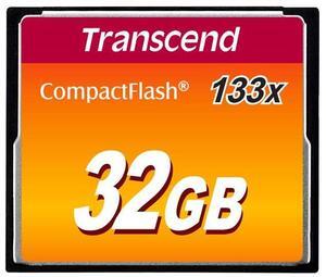 Transcend 32GB CompactFlash Memory Card 133x (TS32GCF133)