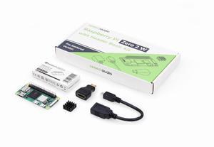 Raspberry Pi Zero 2 WH Kit, Official Pre-Soldered Header, Heatsink, USB Cable, HDMI Adapter (with Quad-core CPU,Bluetooth 4.2,BLE,onboard Antenna,etc.)
