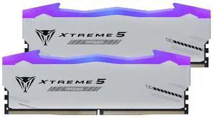 Patriot Viper Xtreme 5 MPOWER DDR5 RGB RAM 32GB (2X16GB) 8000MT/s CL38 1.45v UDIMM Desktop Gaming Memory Kit Compatible with Intel XMP - PVXR532G80C38KM
