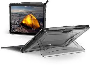 URBAN ARMOR GEAR UAG Microsoft Surface Go 3 / Surface Go 2 / Surface Go [10.5-inch Screen] Case Plyo Feather-Light Rugged Military Drop Tested Cover, Ice