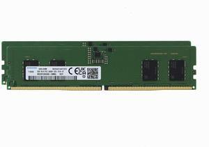 Sam Original 16GB (2x8GB) DDR5 5600MHz (or 4800MHz PC5-38400) High-Performance Gaming RAM PC5-44800 UDIMM Unbuffered Non-ECC 1Rx16 CL46 1.1v Power User Desktop PC Memory Upgrade M323R1GB4DB0-CWM