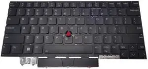 AUTENS Replacement US Keyboard for Lenovo ThinkPad X1 Carbon Gen 10 / X1 Carbon Gen11 (X1C 2022 / X1C 2023) Laptop Backlight No Frame