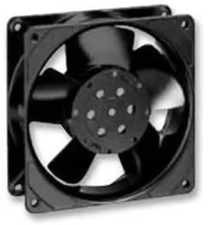 ebm-papst 4600Z Fan; 119 x 119 mm; 38 mm; 115 VAC; 105.9 CFM; 60 Hz; 18 W; Axial; 45 dBA