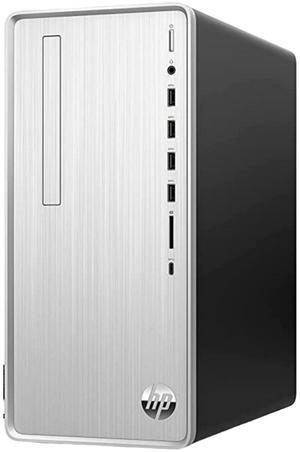 HP Pavilion Desktop PC, AMD Ryzen 5 5600G, 12 GB RAM, 512 GB SSD, Windows 11 Home, Wi-Fi 5 & Bluetooth Connectivity, 9 USB Ports, Wired Keyboard and Mouse Combo, Pre-Built PC Tower (TP01-2040, 2022)