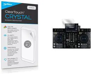 BoxWave Screen Protector Compatible with Pioneer XDJ-RX3 - ClearTouch Crystal (2-Pack), HD Film Skin - Shields from Scratches