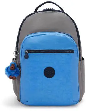 Kipling Women's Seoul 15" Laptop Backpack, Durable, Roomy with Padded Shoulder Straps, Built-In Protective Sleeve