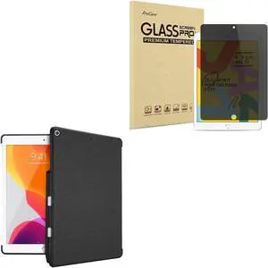 ProCase iPad 10.2 iPad 10.2 9th 8th 7th Gen Privacy Screen Protector Bundle with iPad 10.2 9th 8th 7th Gen Case