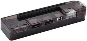Beufee Laptop External Independent Video Card Dock, GDC Notebook Docking Station M.2 A Key Laptop Video Card Dock for PCIE Without Power Supply