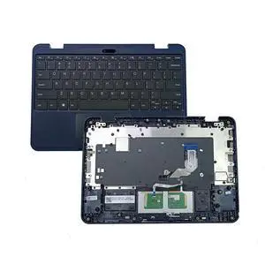 D-KXCPELE Palmrest Upper Case with US Keyboard and Touchpad Assembly Replacement for Lenovo Windows 500W Gen3 Series Laptop NWW NWL 5M11C86130 5M11C86131 5M11C86132 (Palmrest+Keyboard+Touchpad)