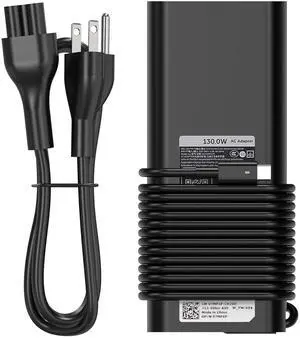 Replacement for Dell 130W Laptop Charger USB C Type C Slim AC Power Adapter for Dell Xps 17,Precision 5550 5530 2in1,XPS 15 2in1 9575,Latitude 7410 7310 7210 9410 9510 5420 5520 5510 Power Supply Cord