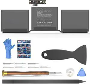 JGTM A1708 Battery Replacement, A1713 A2171 Battery for MacBook Pro 13 inch A1708 (Late 2016, Mid 2017) A2159(2019) A2289(2020) A2338(2020,2022) EMC 3164 2978 3301 3456 3578