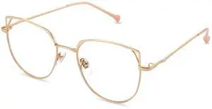Firmoo Women Cat Eye Reading Glasses 0.75, Stylish Cateye Computer Reading Glasses 1.56 Index Resin Lens Eyewear