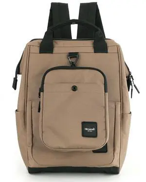 himawari 14.9 inch Women's Laptop Backpack, Large Capacity College Schoolbag, Waterproof Travel Bag for Men & Women-0403-06#Mocha
