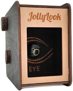 Jollylook Eye - Vintage Instant Photo Printer for Smartphones | Eco-Friendly, No Battery Needed, Compatible with Instax Mini Film (Not Included) | Portable & Retro Printer for Fun Analog Memories