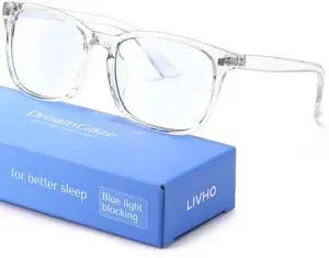 DreamGaze 99.9% Blue Light Blocking Glasses for Better Sleep - Anti Blue Light Glasses Men - Premium Computer Gaming Glasses
