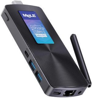 MeLE Fanless Mini PC Stick PCG02,12th N100 8GB 128GB,Mini Desktop Computer Stick,Support 4K HDMI,PXE Unlocked Bios, Micro PC Auto Power on Industry IoT Media Business Office Digital Signage Linux