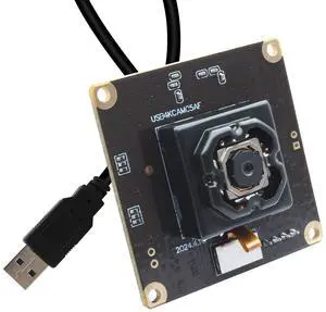 MMlove Ultra HD 4K Auto Focus Anti-Shake USB Camera Module 11MP 30fps 90deg No Distortion Lens High Speed Lightburn Camera IMX258 Industrial Security Camera for PC/Laptop/Raspberry Pi