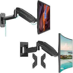 MOUNT PRO Single Monitor Wall Mount with Single Monitor Wall Mount