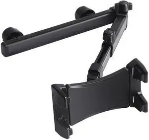 PEMOTech iPad Holder for Car Essentials for Women, [3 in 1 Extension Arm] Adjustable iPad Car Holder Back Seat,Car Tablet Holder Back Seat for Kids Fixed by Knob,Universal for All 4.7-12.9" Devices.