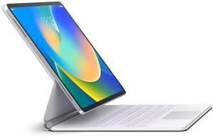 Keyboard Case for iPad Air 13 (M3 2025 / M2 2024) and iPad Pro 12.9 inch 6th / 5th / 4th / 3rd Generation - Magic-Style Magnetic Keyboard Case with Multi-Touch Trackpad - Floating Cantilever Stand