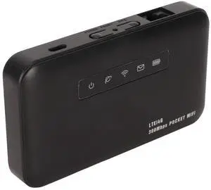 4G Router, 300Mbps Connection, Micro SIM Card Slot, Supports up to 32 Users, Portable and Secure - for Office Travel Home