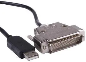 Suamdoen USB to DB25 Male Serial Converter Apdater Null Modem Crossover Printer Cable FT231XS Driver Programming for Epson TM-T88V Printer