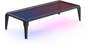 Stageek RGB Gaming Desktop Stand,Desk Stand for Monitor Arm,Gaming Setup Accessories Desktop Stand for Gaming Room Decoration,Black.