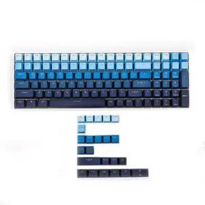 YMDK 108 122 Double Shot Backlit Moonrise Keycaps PBT Shine Through OEM Profile Keycap for MX Mechaniccal Keyboard 61 68 84 87 104