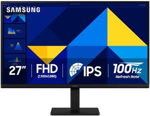SAMSUNG 27" (S30GD) Essential Monitor with IPS Panel and Tilt Only Stand, 100Hz Refresh Rate, Ergonomic Design, Advanced Eye Care, Game Mode, LS27D304GANXZA