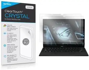 BoxWave Screen Protector Compatible with ASUS ROG Flow Z13 (2022) - ClearTouch Crystal (2-Pack), HD Film Skin - Shields from Scratches