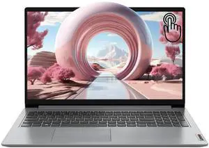 Lenovo IdeaPad 1 15.6" FHD Laptop, 15.6" FHD Touchscreen, Intel Core i3-1215U (Perform Better Than Ryzen 3 7320U), 16GB RAM, 1TB SSD, SD Card Reader, HDMI, Webcam, Wi-Fi 6, Windows 11 Home, Grey