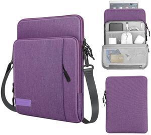 MoKo Laptop Sleeve Bag for 13.3-14 Inch, Notebook Carrying Case with Pocket Fits New MacBook Pro M3/M2 14" /13" M2/M1 Pro/M1 Max 14.2 2023-2021/Air 13.6" M2 2022, Surface Pro 9/8 13", Purple