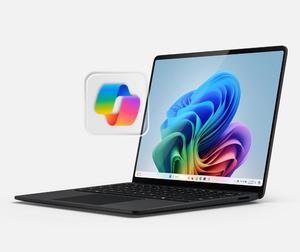 Microsoft Surface Laptop (2024), Windows 11 Copilot+ PC, 13.8" Touchscreen Display, Snapdragon X Plus (10 core), 16GB RAM, 512GB SSD Storage, Black