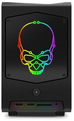 BRENUC NUC 11 Extreme Kit Beast Canyon NUC11BTMi7 Intel Core i7-11700B Gaming PC Barebone Supports 12'' Max Video Card Length, UHD, WiFi, Bluetooth, HDMI, USB 3.1, SD Card