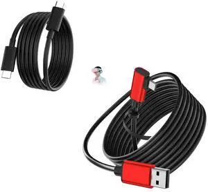 AIAUXAI Link Cable 16FT for Meta Quest 3/Quest 3s,for Quest 2/Pro/Pico 4,65W USB C Laptop Charging Cord