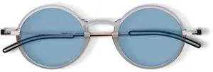 Always With You ThinOptics Blue Light Blocking Reading Glasses for Computers & Screens - Ultra Lightweight and Durable - Round Clear 2.5x