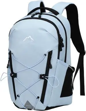 AO ALI VICTORY Women's Laptop Backpack 15.6 inch,Travel Backpack for Men,College Bookbag, Lightweight Outdoor Sport Hiking Back Pack, Everyday Daypack, Blue