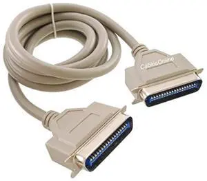 CablesOnline 25ft. Centronics-36 Male to Centronics-36 Male 36-Conductor Printer Cable, P-4025