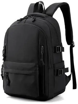 Casual Laptop Backpack for Men and Women, Commuter Backpack, Gym, Travel, Sports, Work, Book Bag, Business Black Backpack, Lightweight Back Pack, Waterproof, 30L.