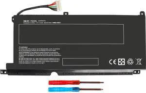 52.5WH PG03XL Battery Replacement HP Pavilion Gaming 15 Laptop Battery for hp Pavilion 15-DK0XXX DK0056WM DK0068WM 15-DK0055NR/DK200/EC0013DX 15Z-EC200 16-A0032DX A0035NR L48495-005 Battery(Type A) .