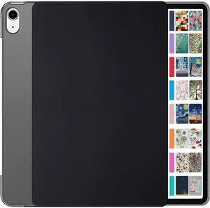 DuraSafe Cases for iPad PRO 11 Inch 1 Generation [ PRO 11 1st 2018 ] A1980 A1934 A2013 A1979 MTXN2LL/A MTXP2LL/A MTXR2LL/A Slim Hard Shell Protective Stand Cover - Black