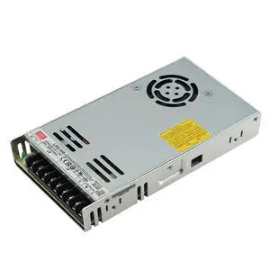 FerroFab LRS-350-12 12V 29A 350W AC-DC Single Output Switching Power Supply, Industrial Grade, High Reliability, Easy Installation for Automation Machinery, Control Systems